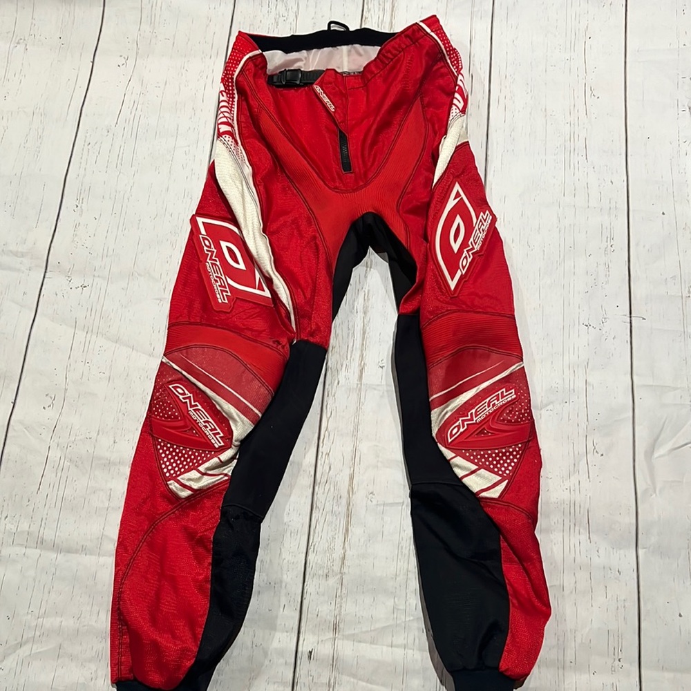 Element red riding pants